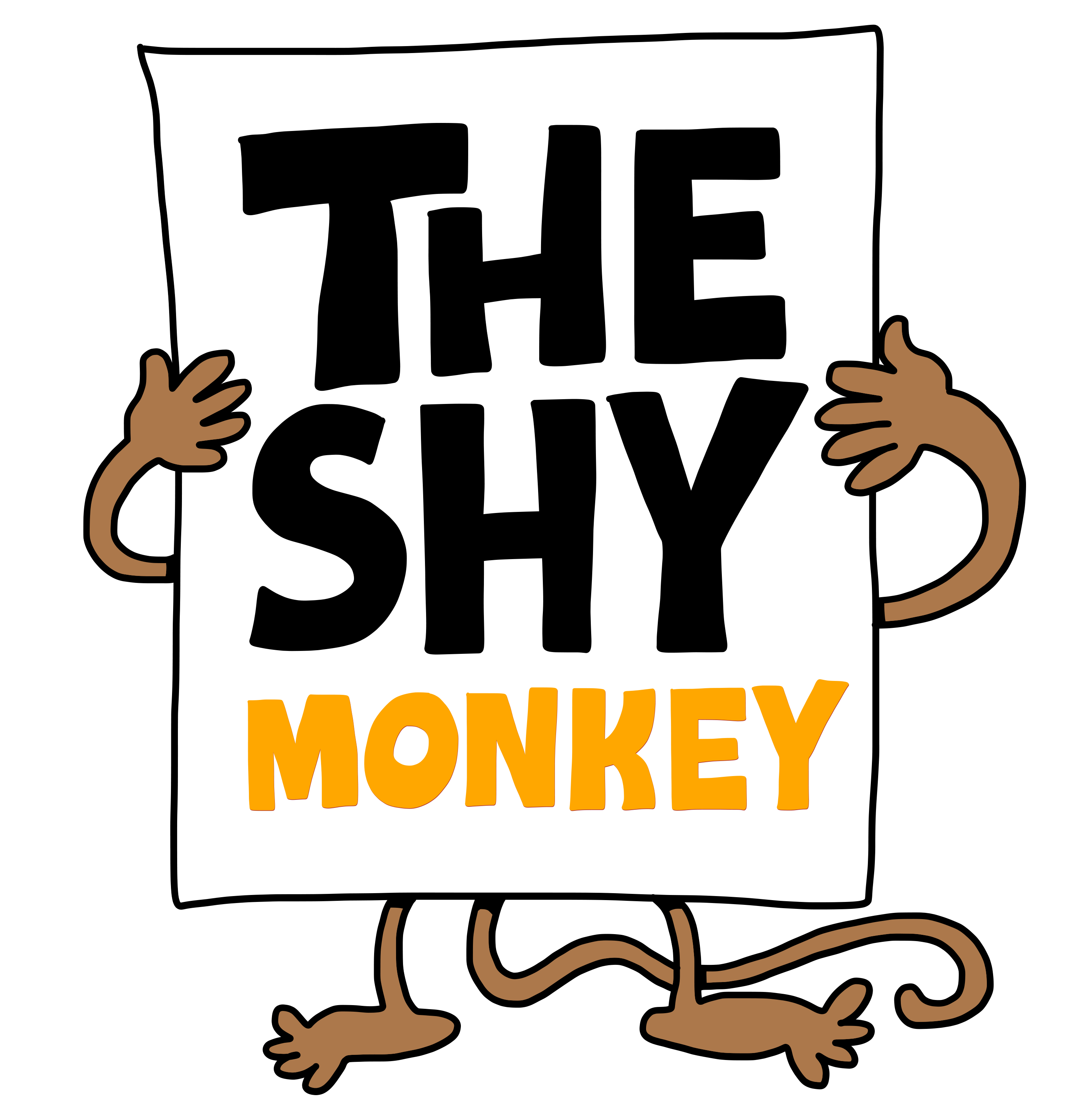 The Shy Monkey - logo
